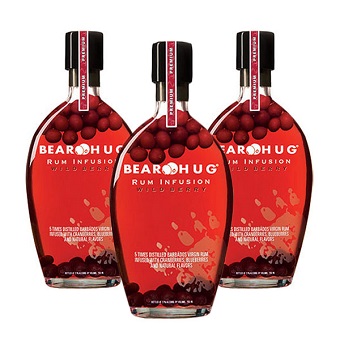 Kit Bear Hug Wildberry Rum 3 x 1000ml